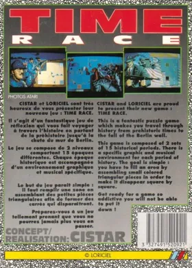 Time Race_DiskA box cover back